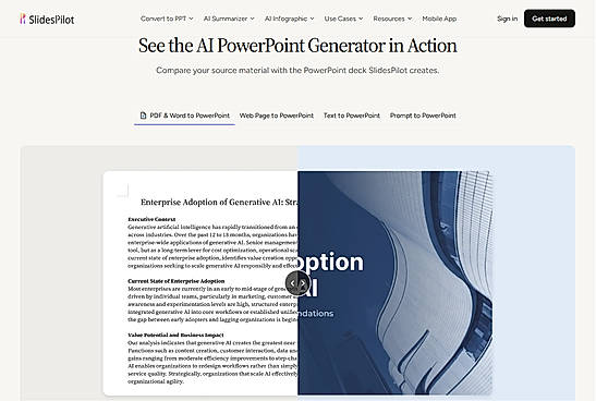 PDF & Word to PPT