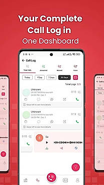 Your complete call log in one dashboard