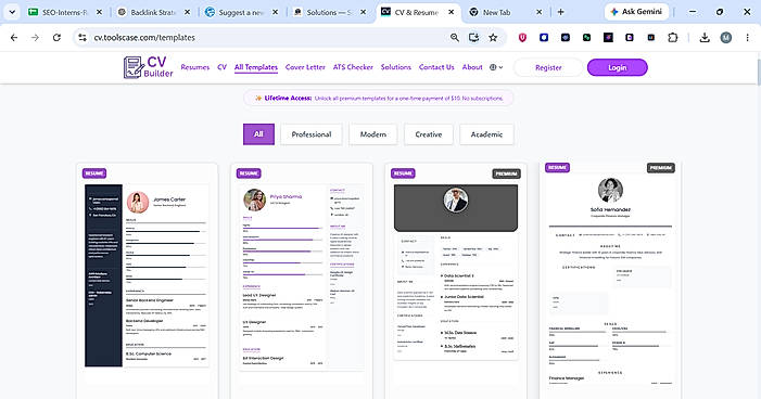 Professional ATS-Friendly Resume Templates
