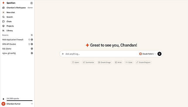 Chat interface