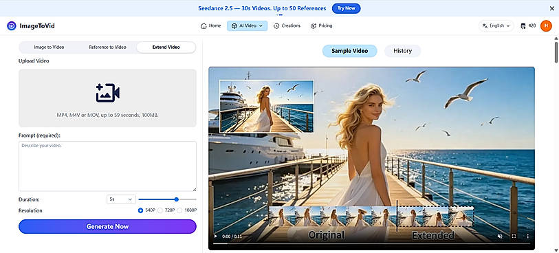 AI Video Extender