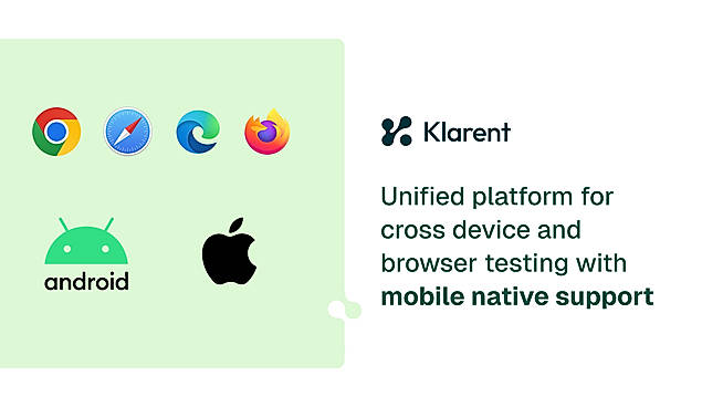 Test in parallel across web and mobile native