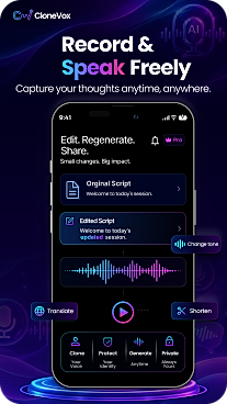 CloneVox App screenshot 2