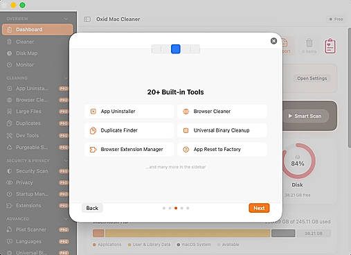 20+ Built-in macOS Utility & Cleaning Tools