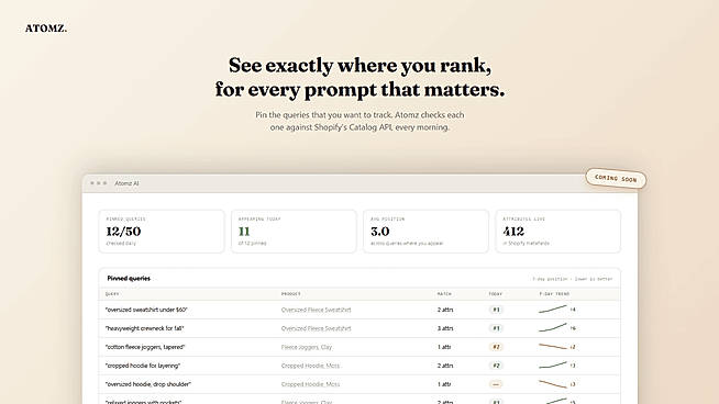 Prompt tracking