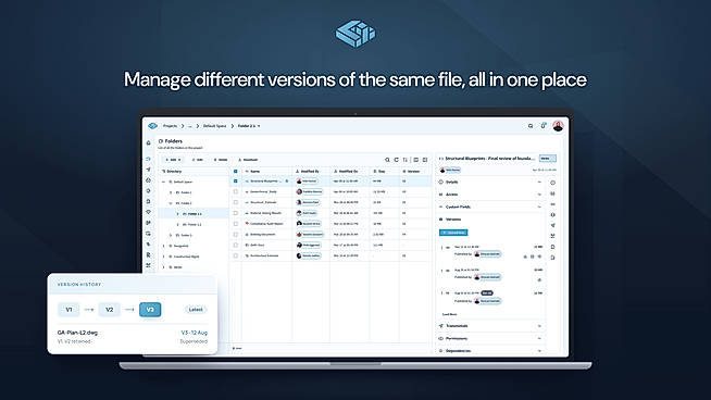 Manage different versions of the same file