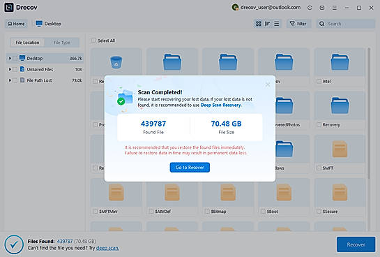 Step 2. Run Smart Scanning