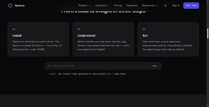 Opservo workflow features