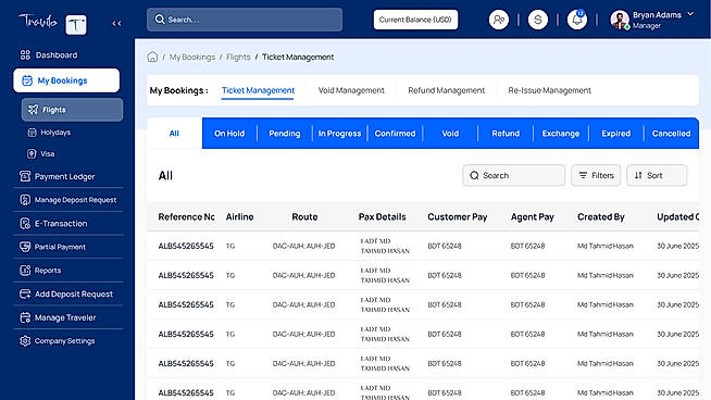 My Booking
