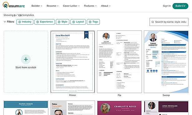 200+ ATS-safe resume templates