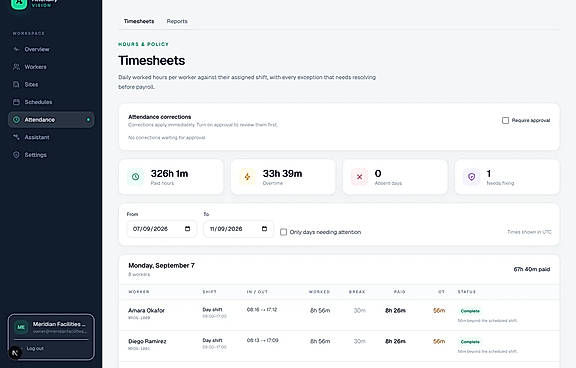 Timesheets