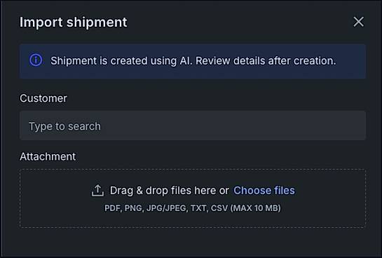 AI-assisted load import