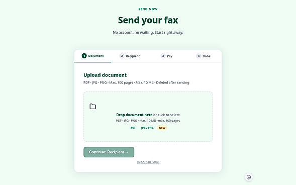 Send a fax