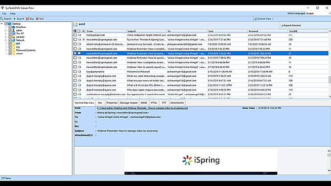 View PST Files