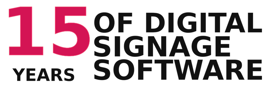 15 years of Digital Signage