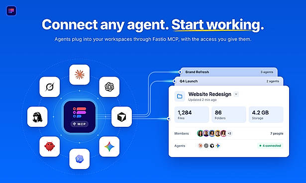 Connect any agent. Start working.