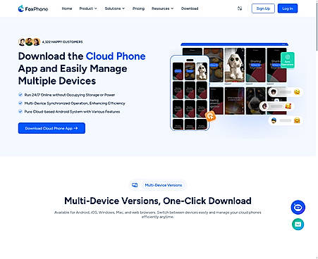 FoxPhone download page