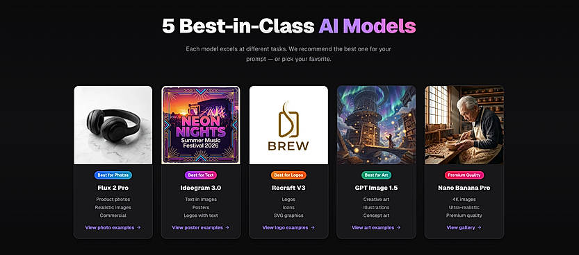 Our AI models