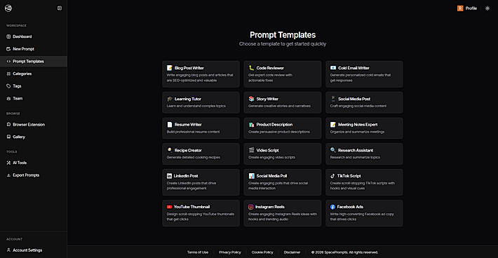 Prompt Templates