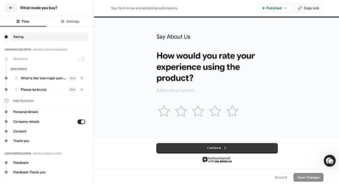 Custom Forms