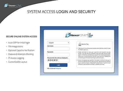 System Access Login and Security