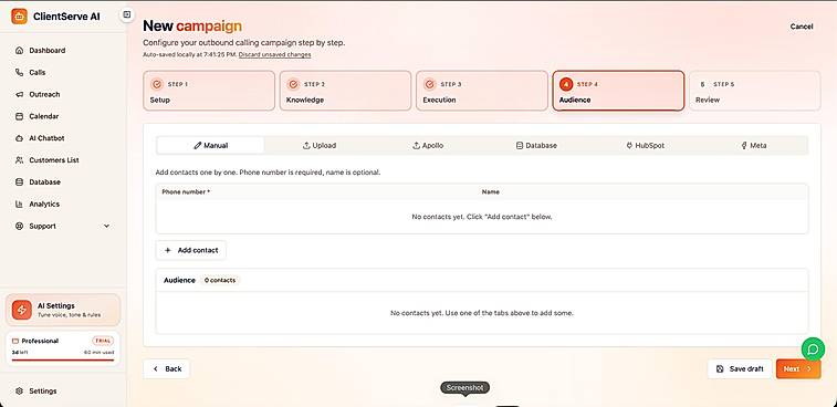 Outbound Campaigns