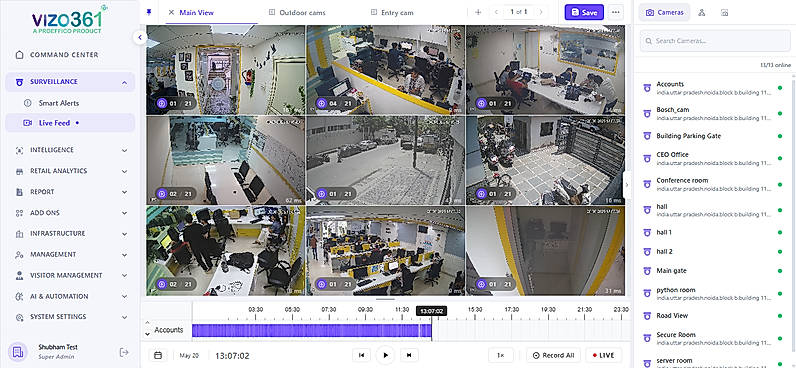 Live Feeds