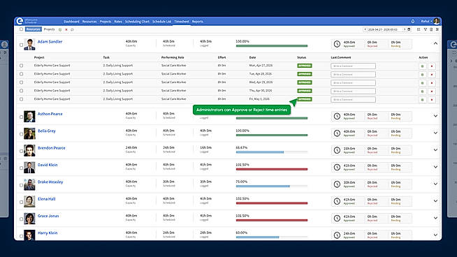 Timsheets