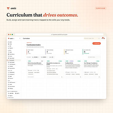 Build and assign learning paths across the whole organization.