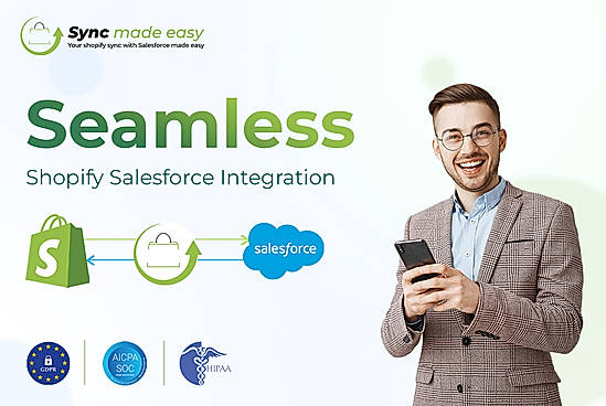 Sync Made Easy provides seamless Shopify and Salesforce integration with secure, real-time data synchronization for smarter business operations.