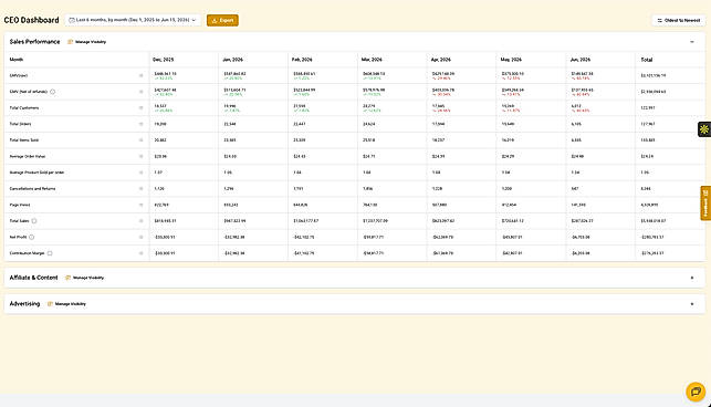 CEO Dashboard