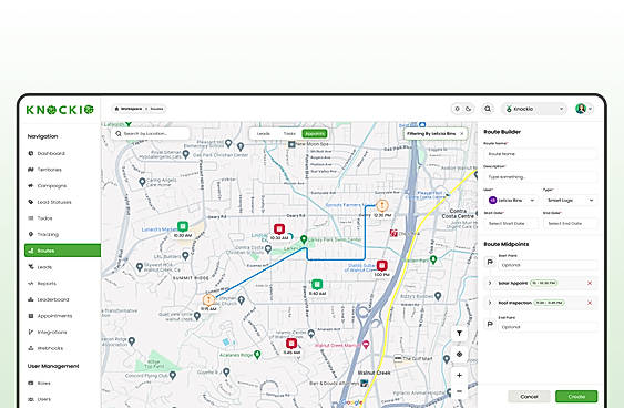 Routes optimization