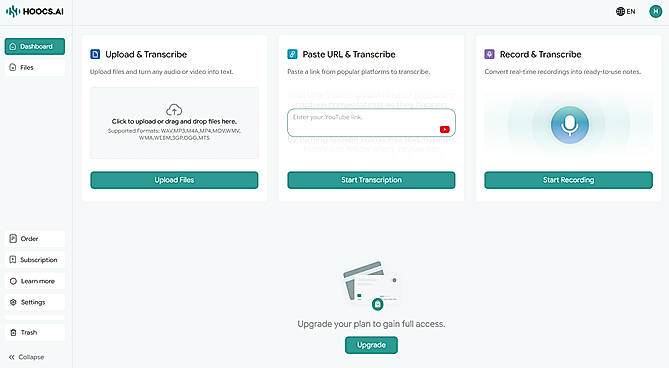 hoocs-dashboard