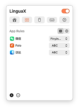 linguax input source