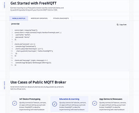 Get started with FreeMQTT