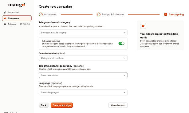 Campaign Targeting