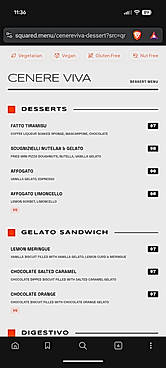 Publish instantly to a QR web menu, no reprints for price changes