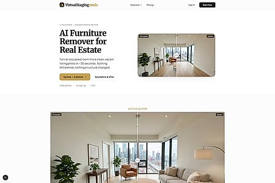AI Furniture Removal Tool