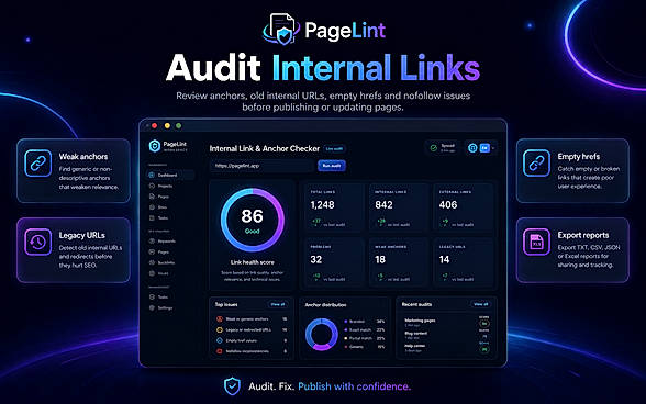 Audit Internal Links