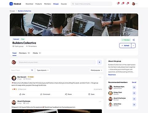 Organize Members into Groups That Matter