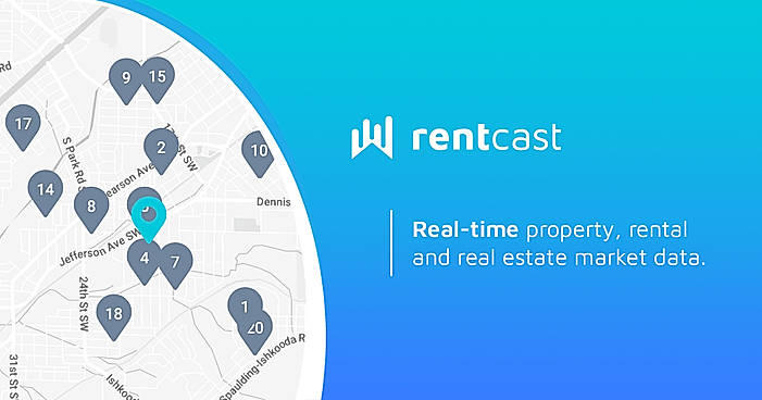 Real-time property, rental and real estate market data