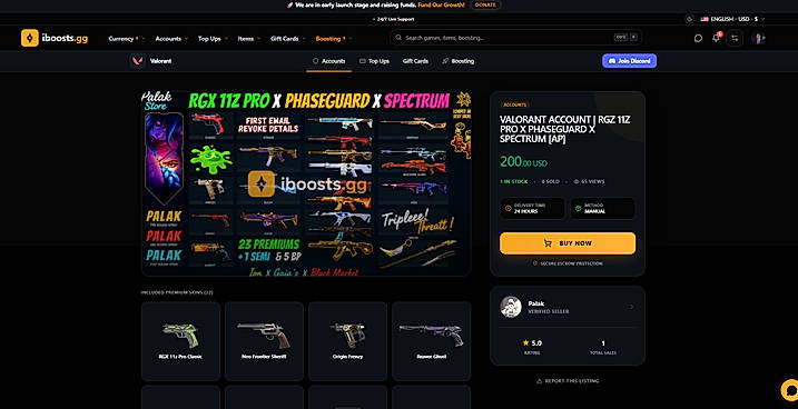 Secure Product Listing with Seller Information