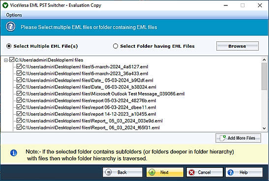eml file preview