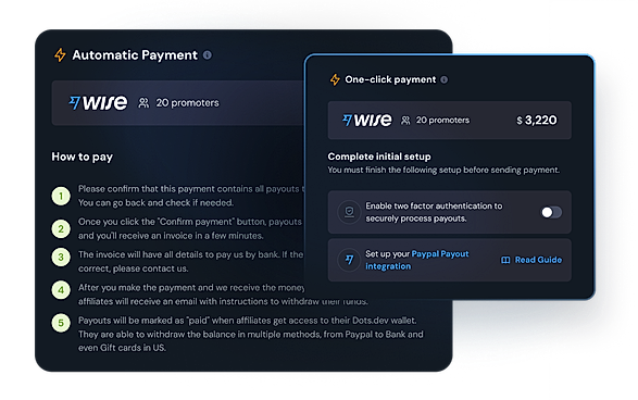Payouts