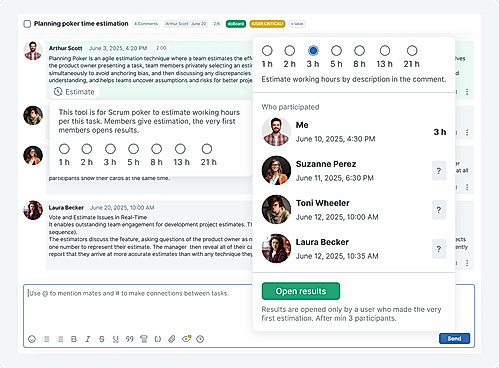 doBoard Planning Poker Estimation