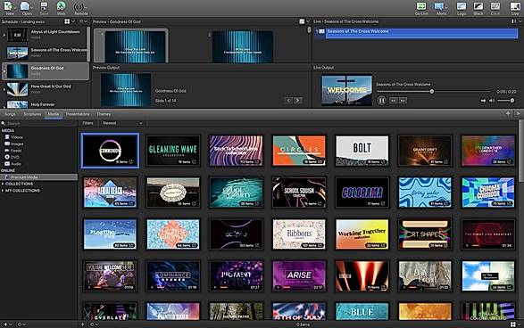 EasyWorship Media Store