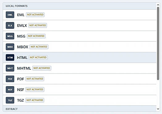 select html format
