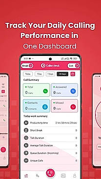 Track your daily call performance in one dashboard