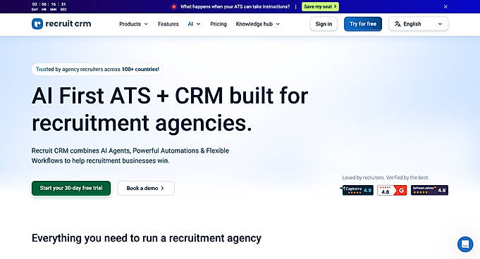 Website Homepage