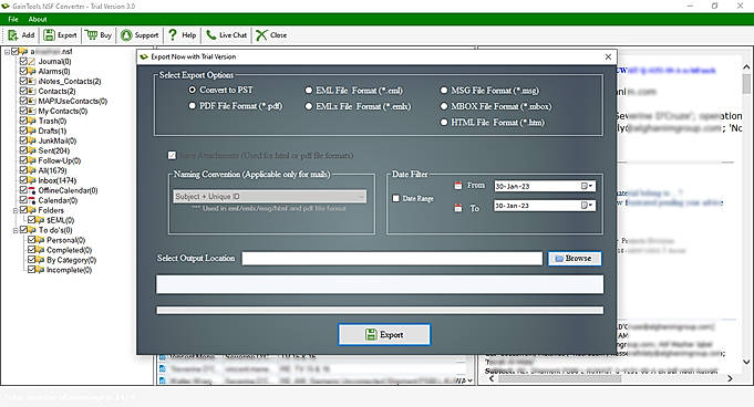 Click Convert